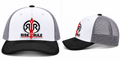 Rise2Rule Richardson 112 Trucker Hat — White / Grey / Black