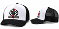 Rise2Rule Foam Trucker Hat — White / Black